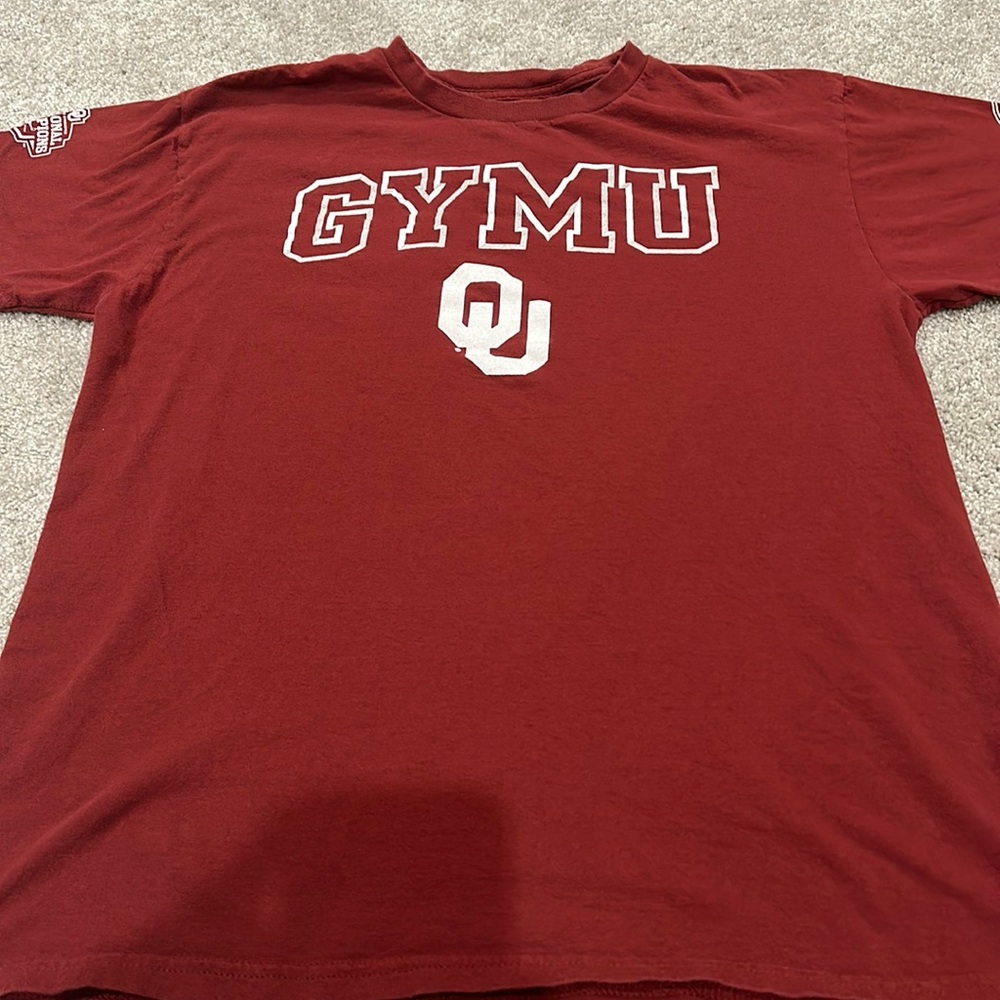 University of Oklahoma Gymnastics “GYMU” T-Shirt